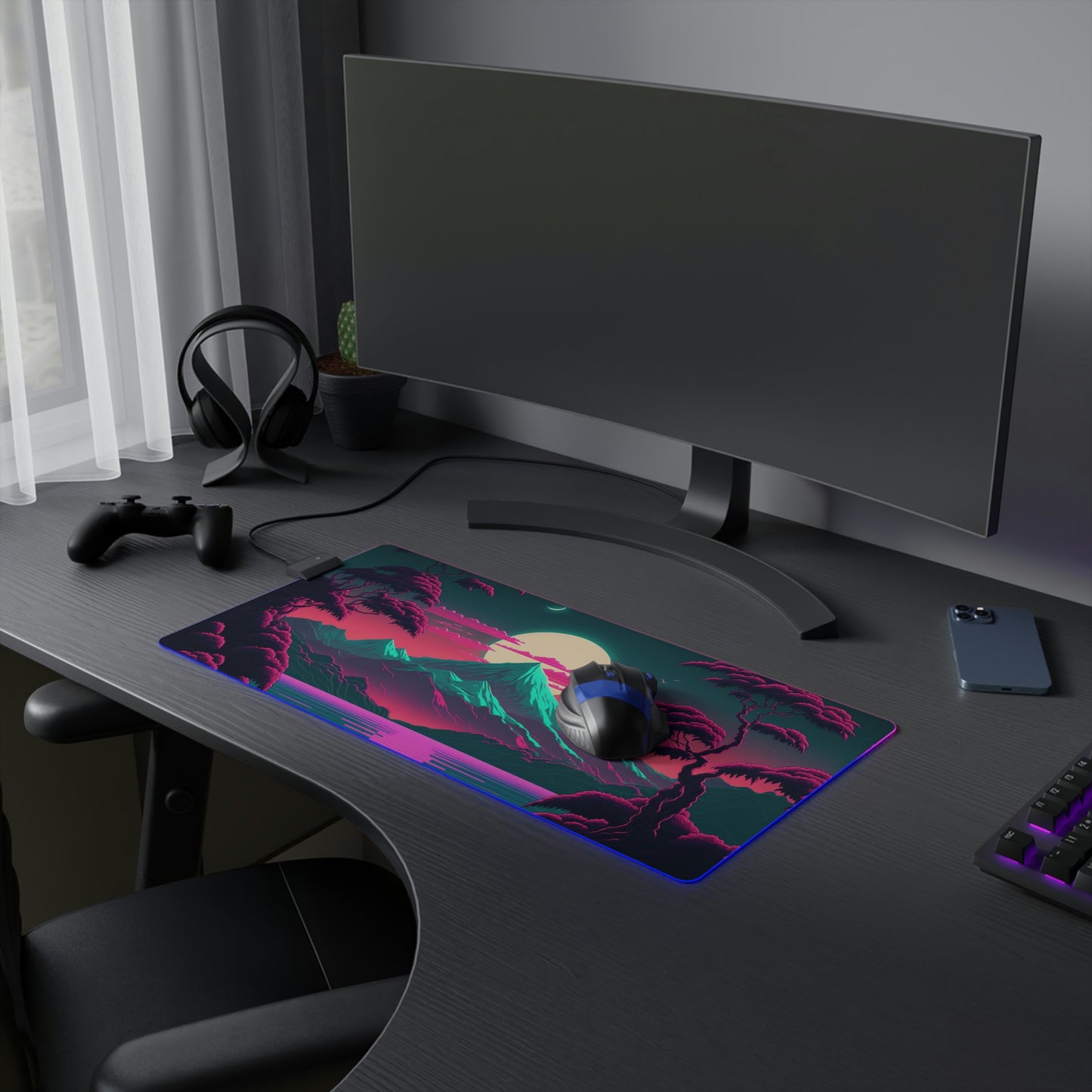 LED Gaming Mouse Pad